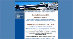 Desktop Screenshot of blitzmobiledetailing.com